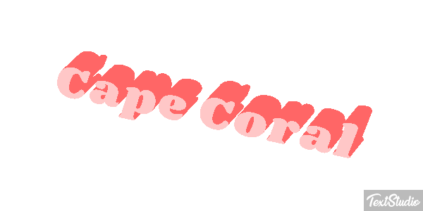 Cape Coral Texteffekt