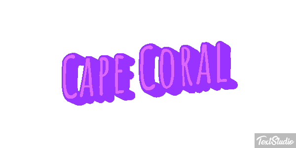 Cape Coral Texteffekt
