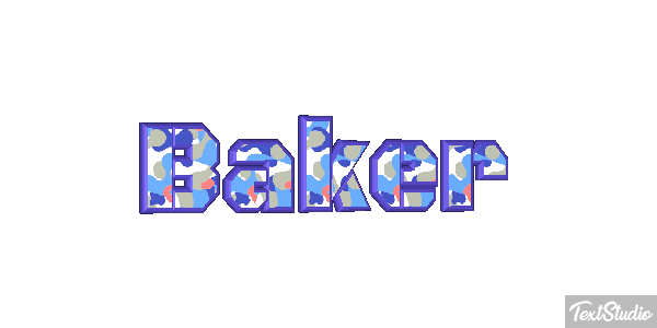 Baker Text effect