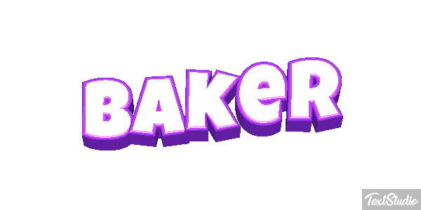 Baker Text effect