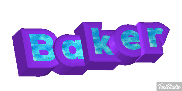 Baker Text effect