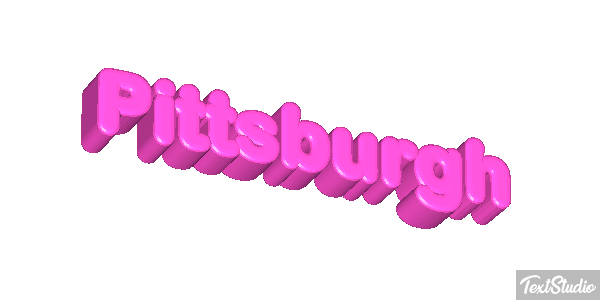 Pittsburgh Effet de texte