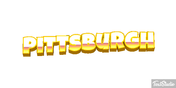 Pittsburgh Effet de texte