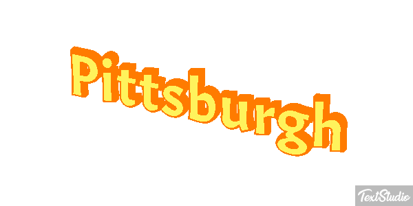 Pittsburgh Effet de texte
