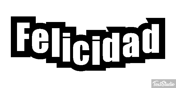 Felicidad Efekt tekstowy