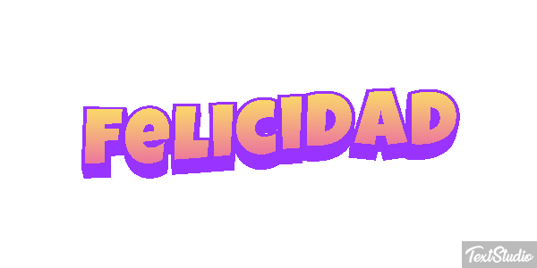 Felicidad Efekt tekstowy