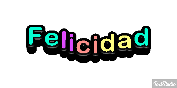 Felicidad Efekt tekstowy
