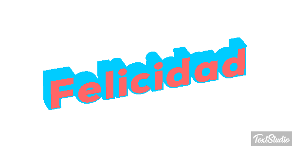 Felicidad Efekt tekstowy