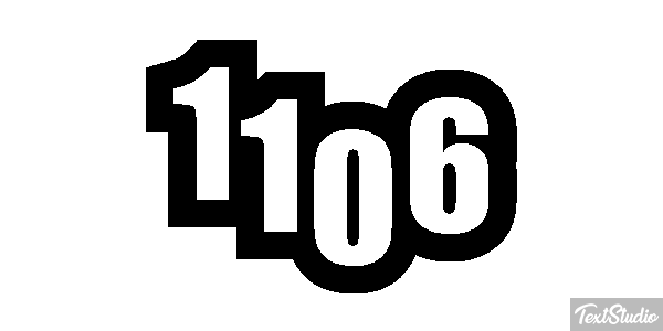 1106 Text effect