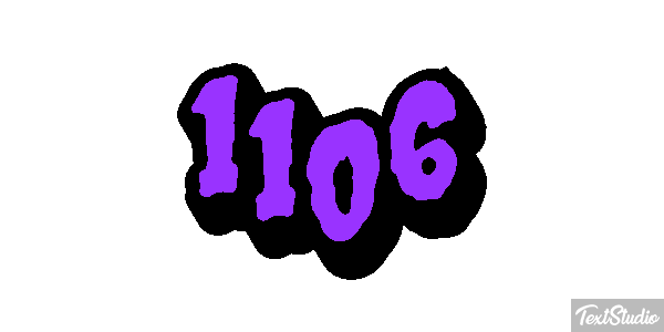 1106 Text effect