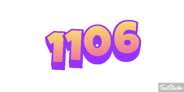1106 Text effect