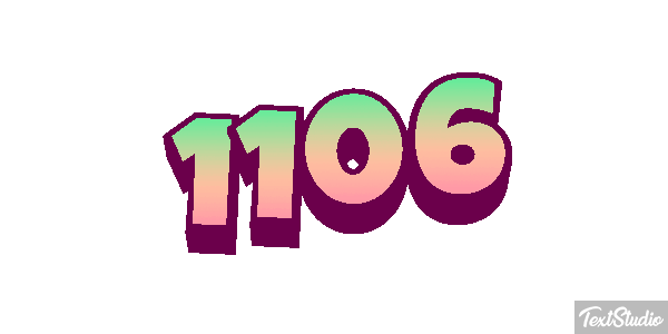 1106 Text effect
