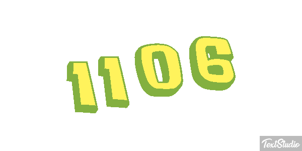 1106 Text effect