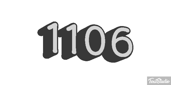 1106 Text effect
