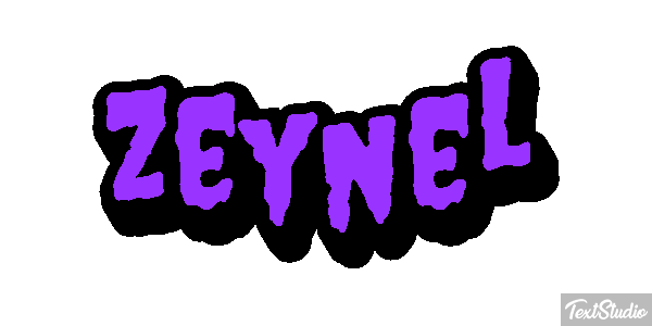 Zeynel Tekst effect