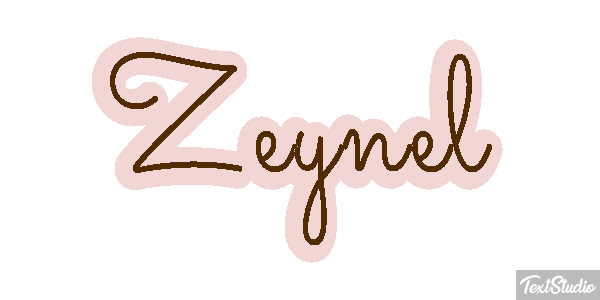 Zeynel Tekst effect