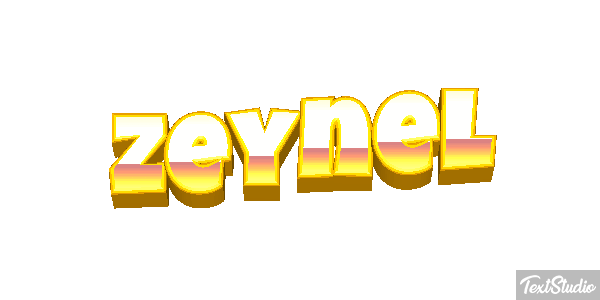 Zeynel Tekst effect