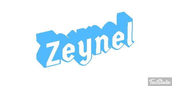 Zeynel Tekst effect