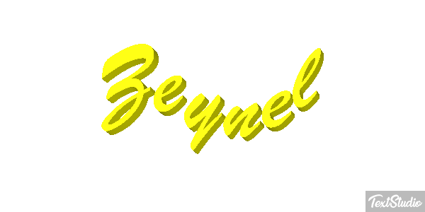 Zeynel Tekst effect