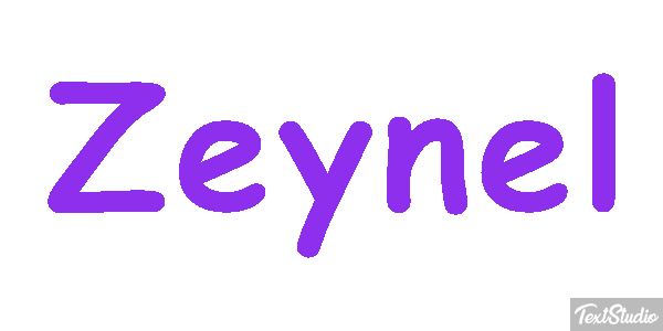 Zeynel Tekst effect