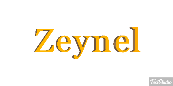 Zeynel Tekst effect