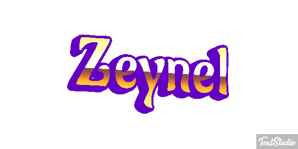Zeynel Tekst effect