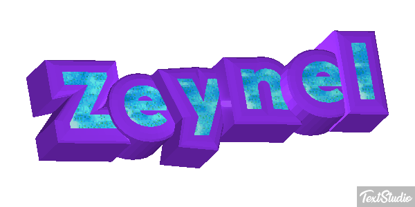 Zeynel Tekst effect