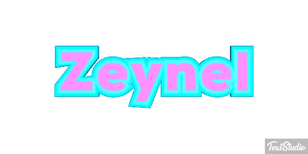 Zeynel Tekst effect