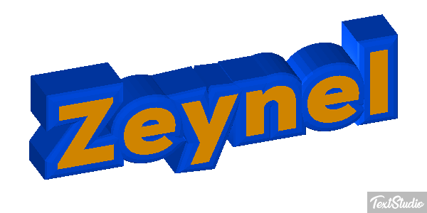 Zeynel Tekst effect