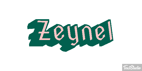 Zeynel Tekst effect