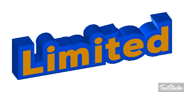 Limited Text effect