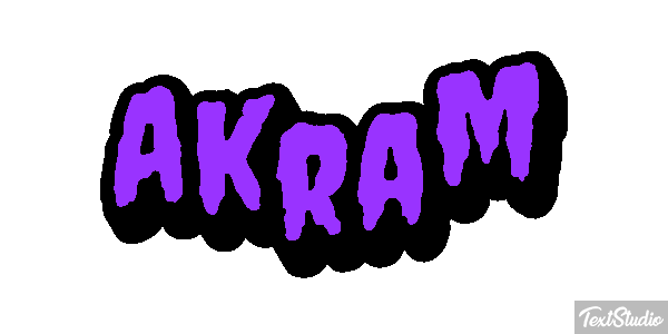 Akram Text effect