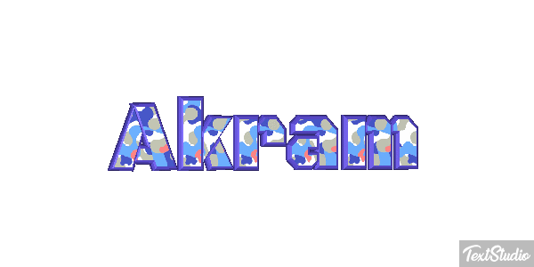 Akram Text effect