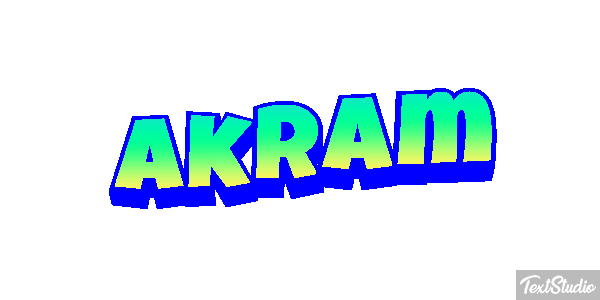 Akram Text effect