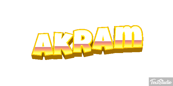 Akram Text effect