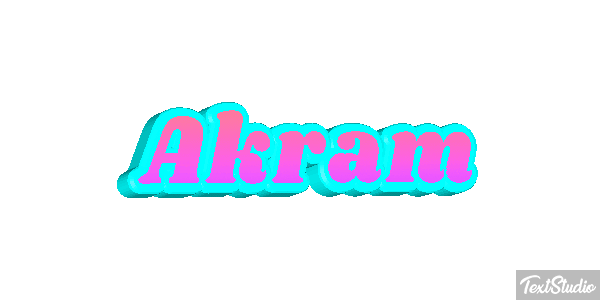 Akram Text effect