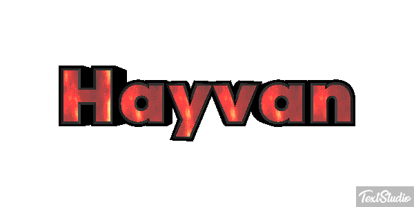 Hayvan テキスト効果