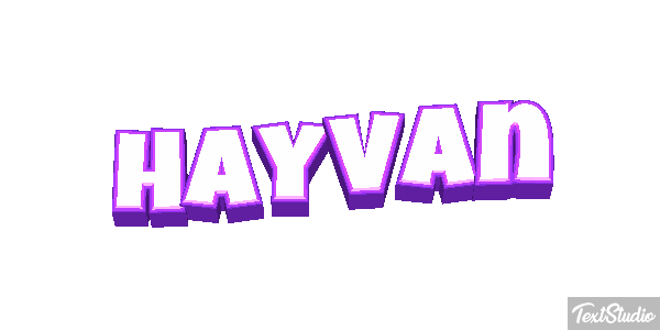 Hayvan テキスト効果
