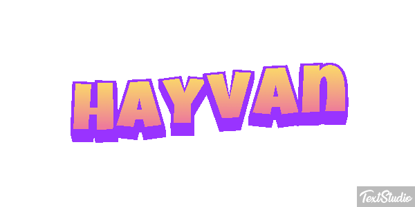 Hayvan テキスト効果