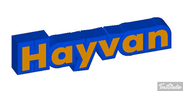 Hayvan テキスト効果