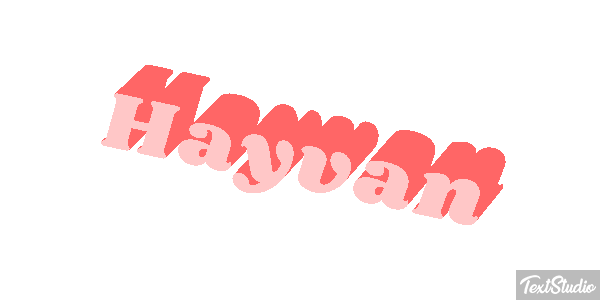 Hayvan テキスト効果