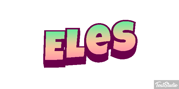 Eles Tekst effect