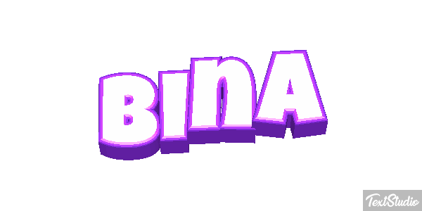 Bina Text effect