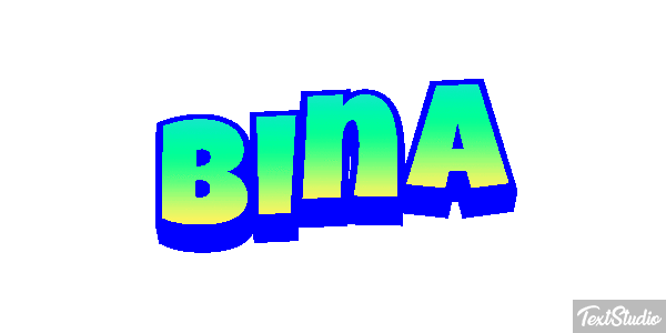 Bina Text effect