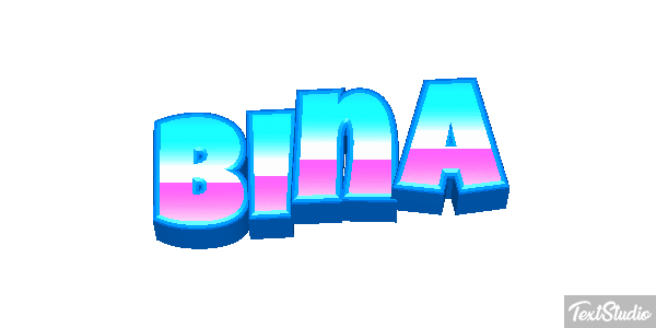 Bina Text effect