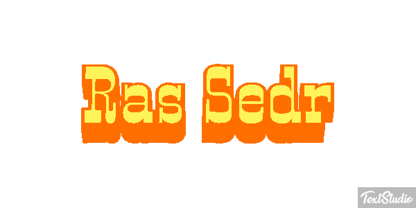 Ras Sedr Efekt tekstowy