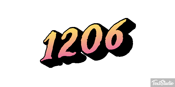 1206 Text effect