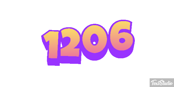 1206 Text effect