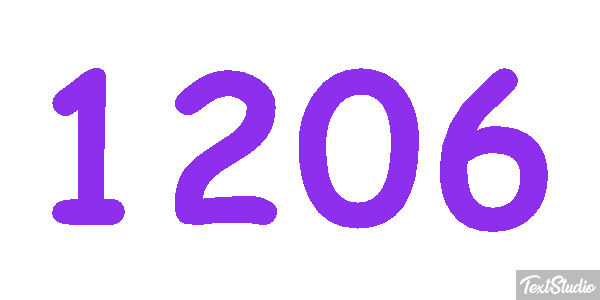 1206 Text effect