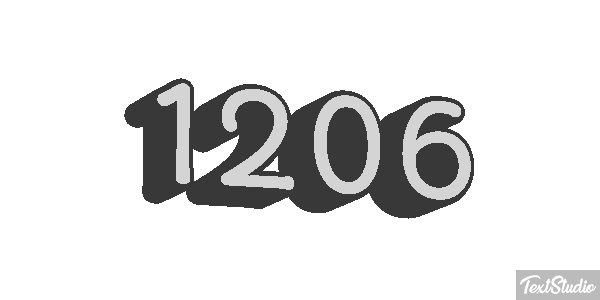 1206 Text effect